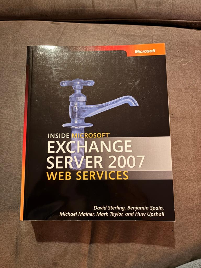 Inside Microsoft Exchange Server 2007 Web Services, Ophalen of Verzenden, Gelezen, Software