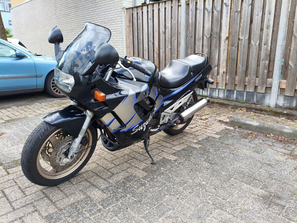 Suzuki GSX 750 F, Ophalen, Gebruikt