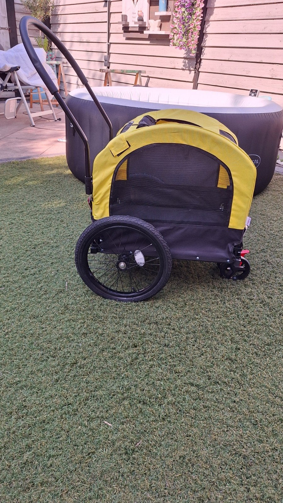 Honden fietskar en buggy, Ophalen, Nieuw, Hondenkar