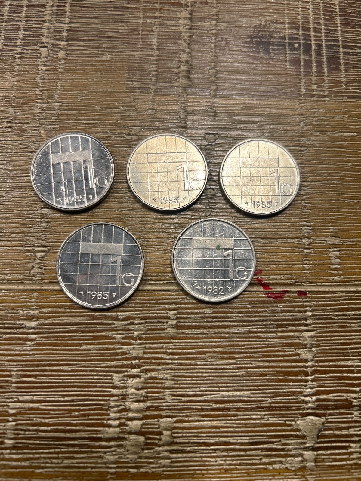 5 gulden munten Beatrix (diverse jaartallen), Ophalen of Verzenden, Koningin Beatrix, 1 gulden, Setje