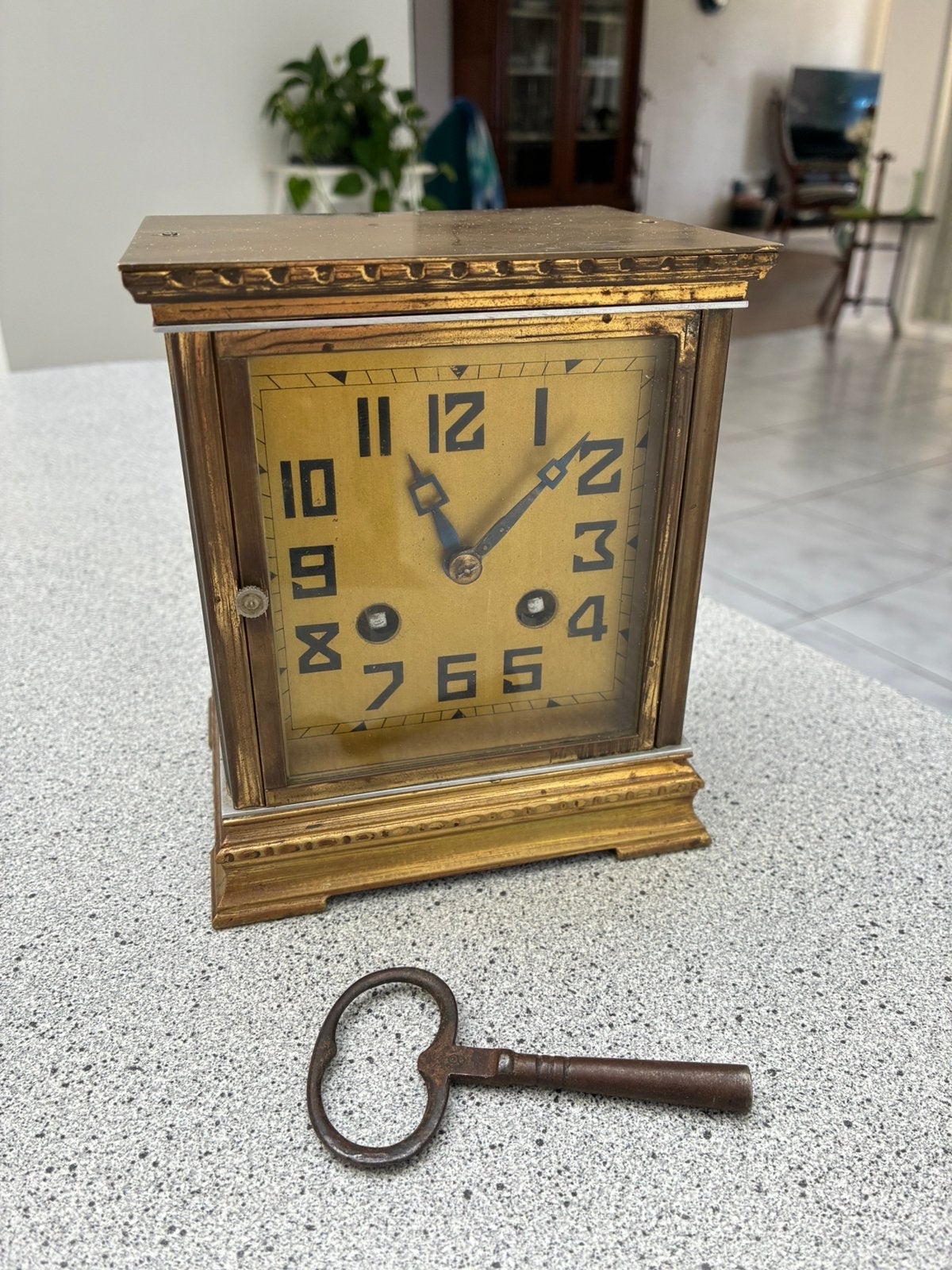 Art Deco pendule, Antiek en Kunst, Antiek | Klokken, Ophalen of Verzenden