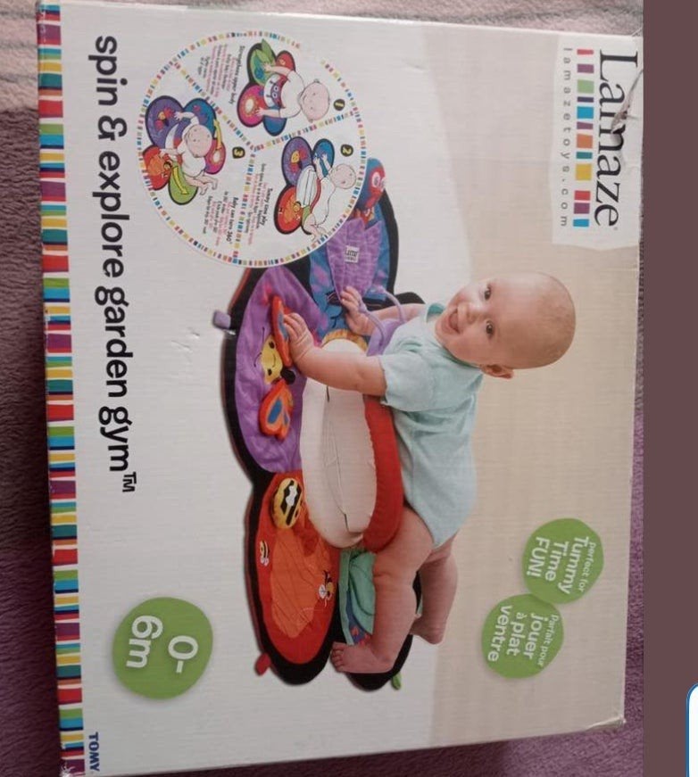 Nieuwe Lamaze Spin & Explore Garden Gym Babygym, Ophalen of Verzenden, Nieuw, Babygym