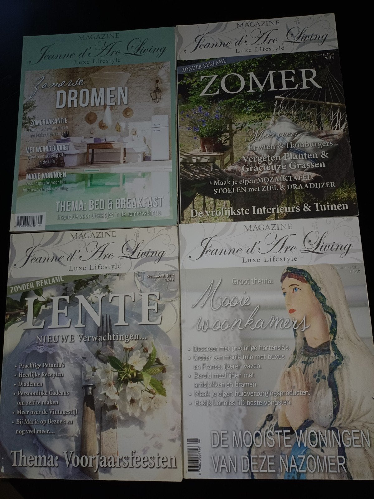 Jeanne d'Arc Living Luxe Lifestyle Magazines (5 stuks), Ophalen of Verzenden, Gelezen, Overige typen