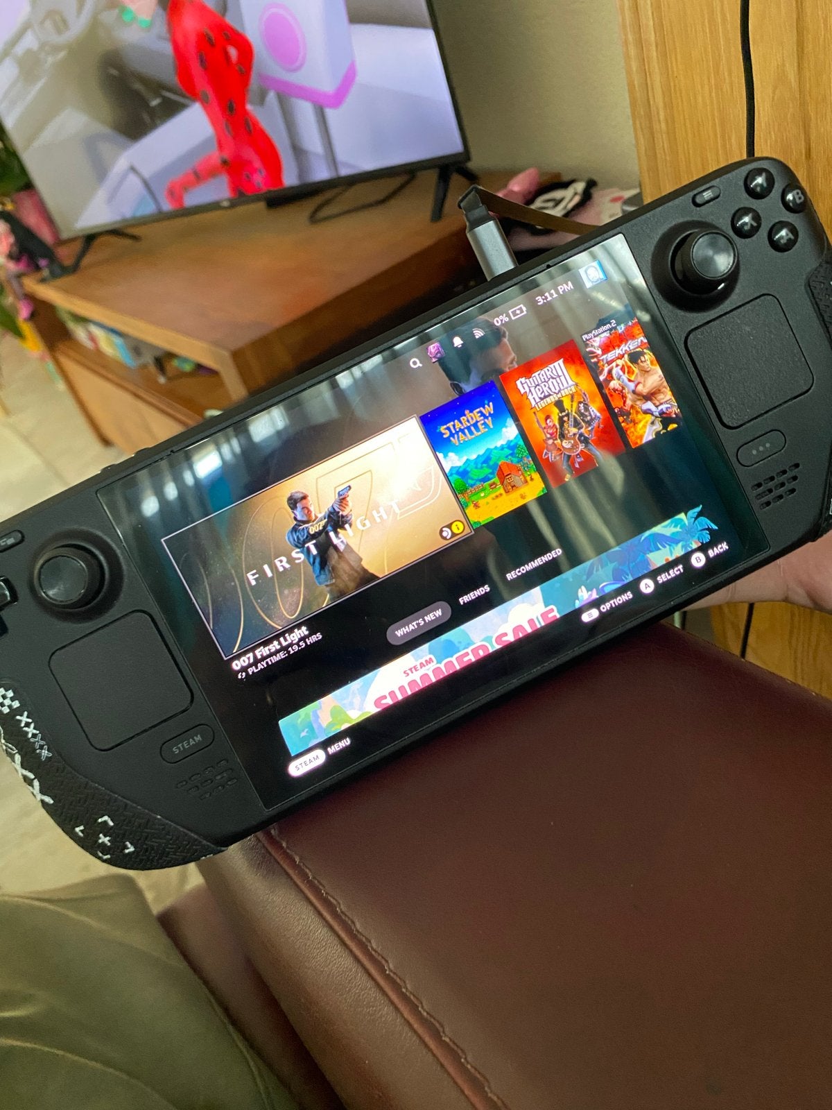 Steam Deck OLED 1TB w/ Viture Pro Mobile Dock, Ophalen of Verzenden, Valve, Zo goed als nieuw