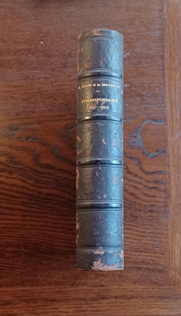Correspondance E. Renan et M. Berthelot 1847-1892, Gelezen, Non-fictie, E. Renan en M. Berthelot, Ophalen of Verzenden