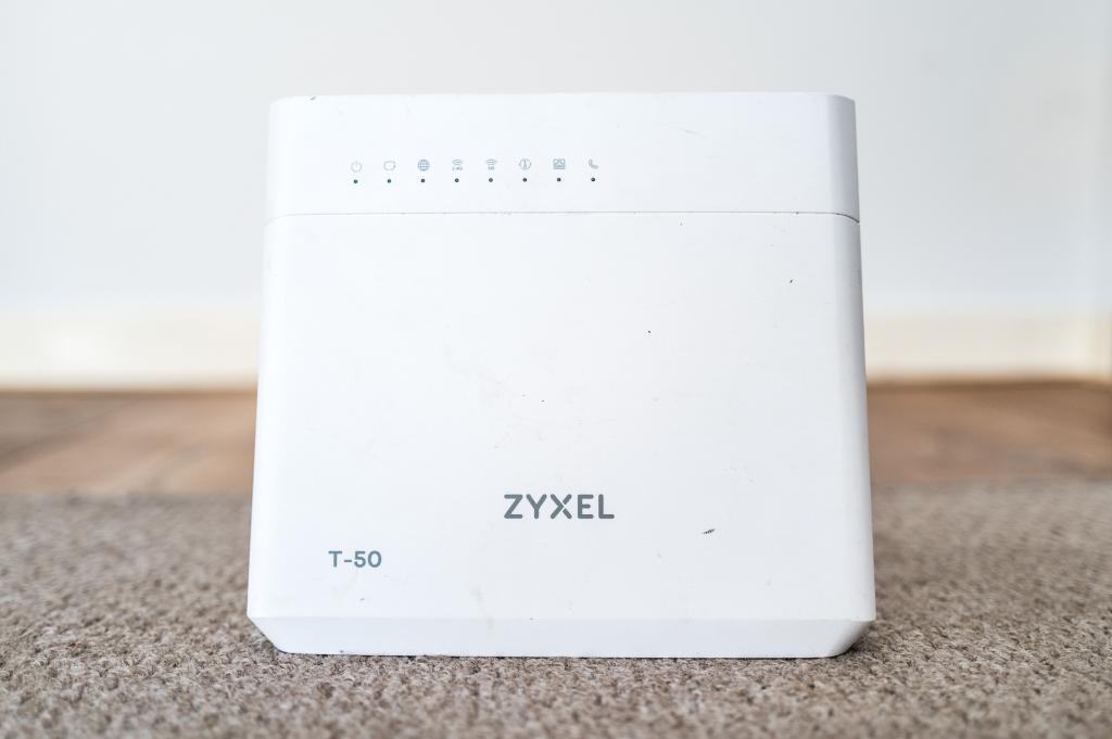 ZyXEL T-50 Router, Computers en Software, Routers en Modems, Ophalen of Verzenden, Gebruikt, Router, Zyxel