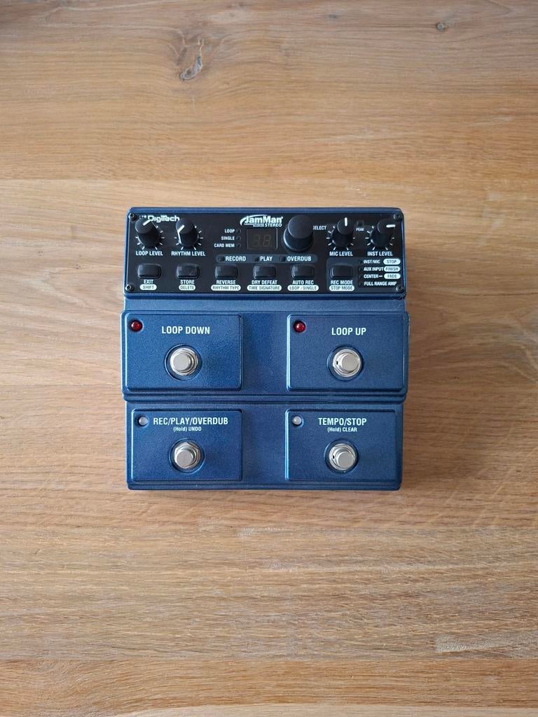 DigiTech JamMan Stereo Looper – nauwelijks gebruikt, Ophalen of Verzenden, Zo goed als nieuw