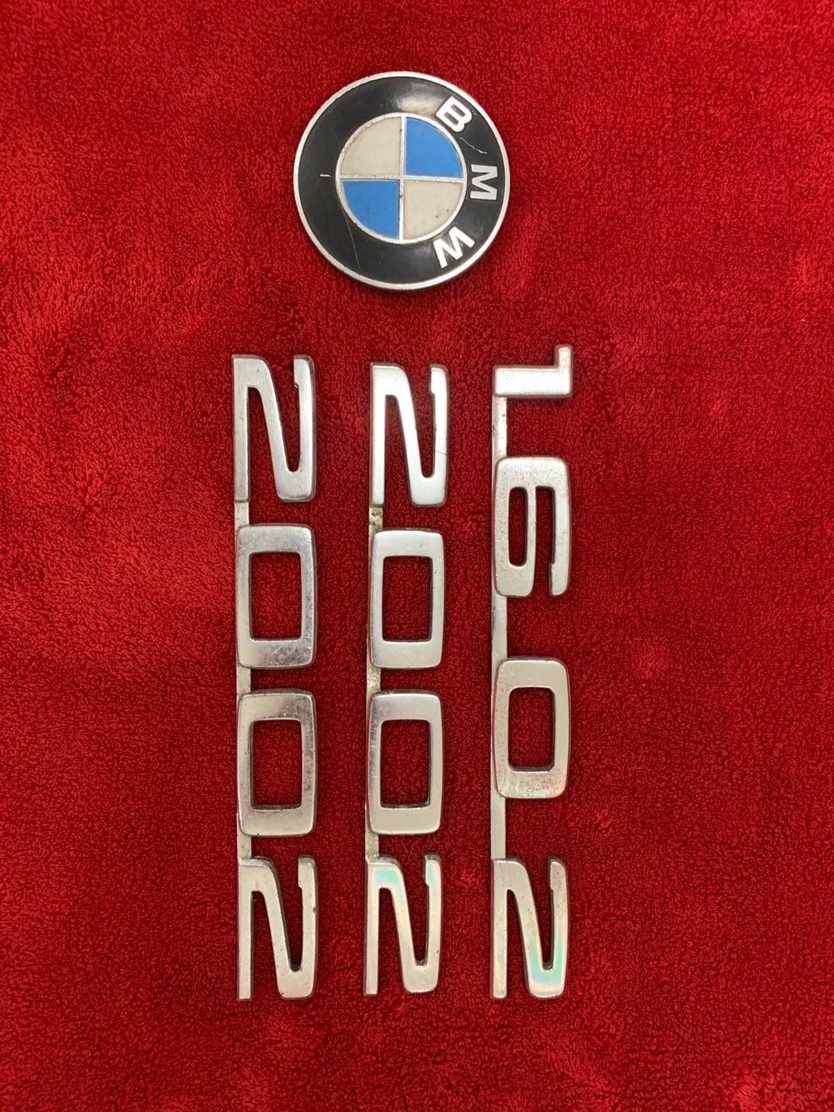 Emblemen oude BMW, Ophalen, Gebruikt