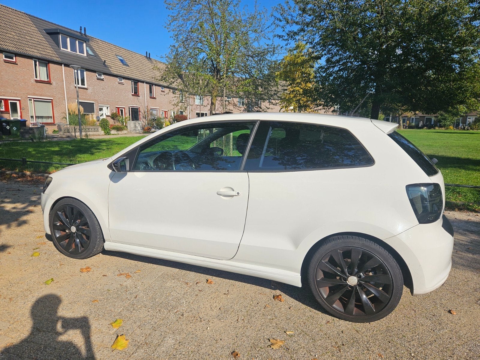 Volkswagen Polo 1.4 16V 63KW DSG 2010 Wit, Auto's, 40 €/maand, 4 cilinders, Wit, Particulier