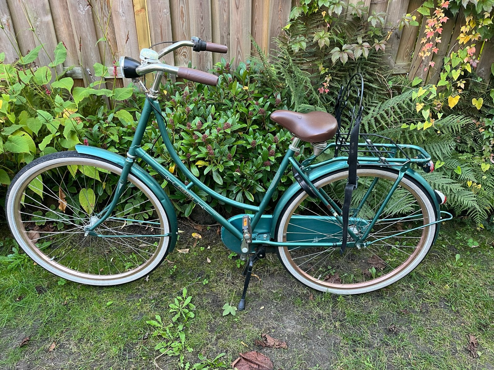 Cortina Soul damesfiets - terquoise, Terugtraprem, Gebruikt, Versnellingen, 50 tot 53 cm