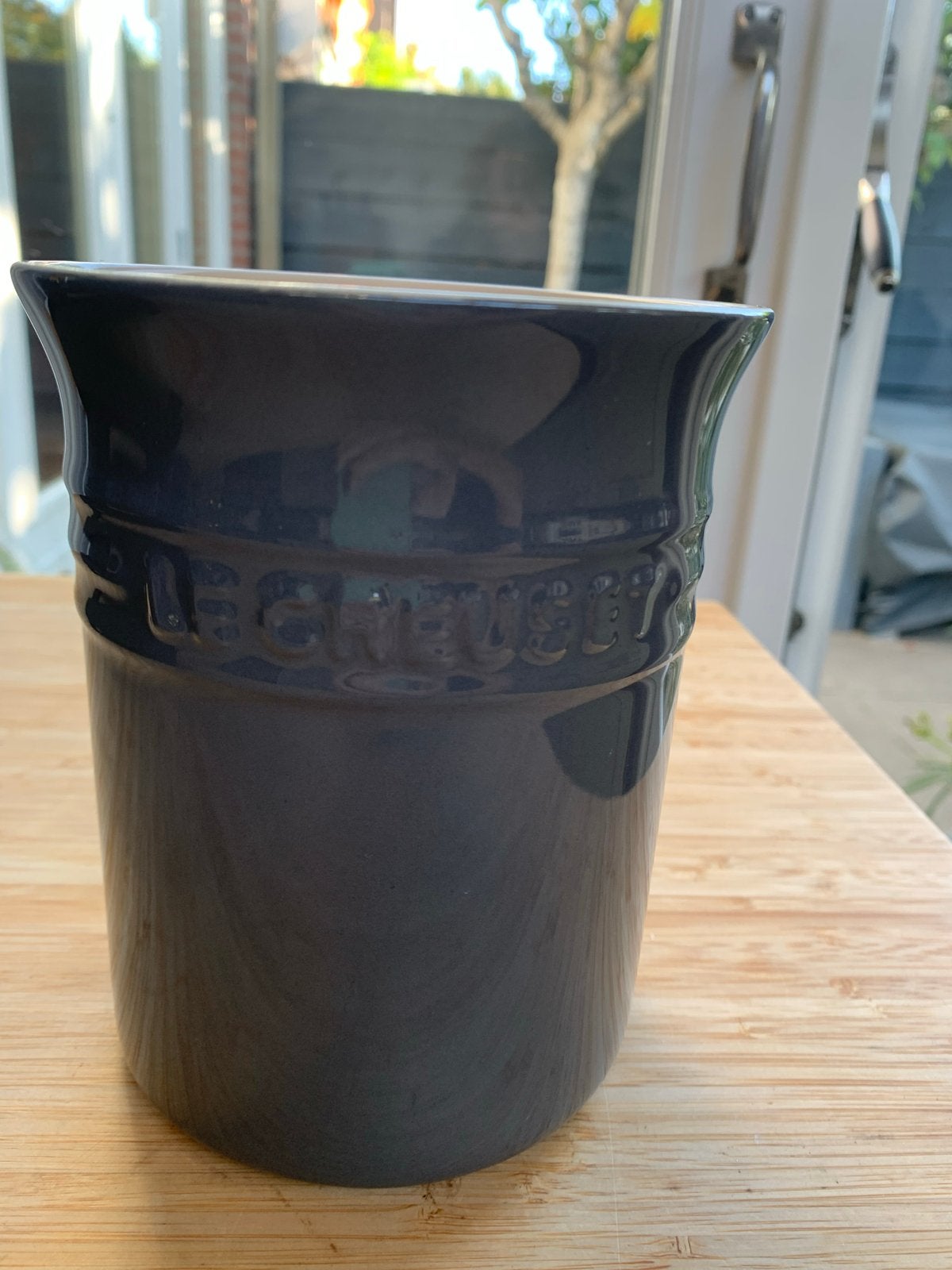 Le Creuset Keukengerei Pot - Antraciet, Le Creuset, Overige typen, Ophalen of Verzenden, Zo goed als nieuw