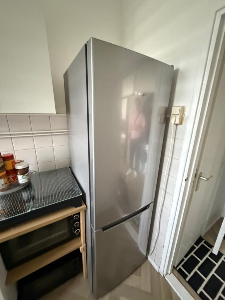 Bosch koelkast/koelvriescombinatie, Ophalen, 200 liter of meer, 60 cm of meer, Met aparte vriezer