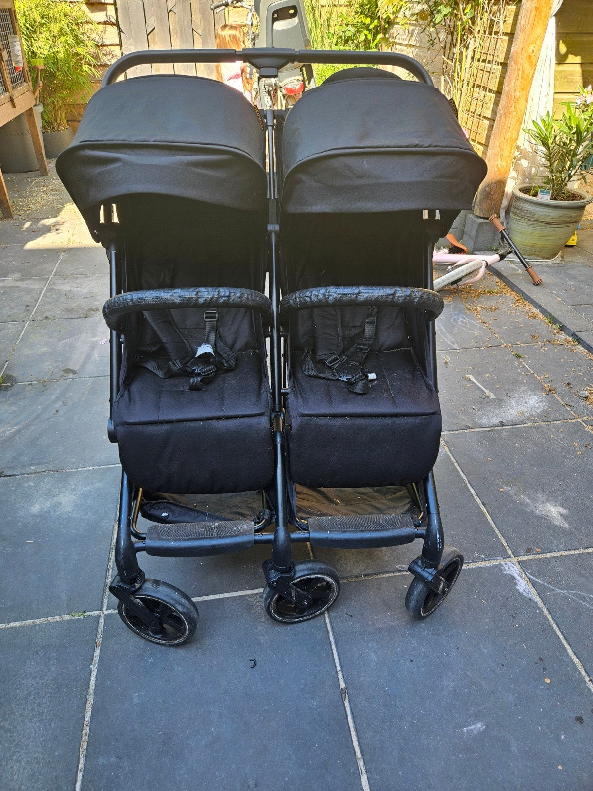 Deryan Luxe XP XL Twin Buggy, Kinderen en Baby's, Tweelingen en Meerlingen, Ophalen