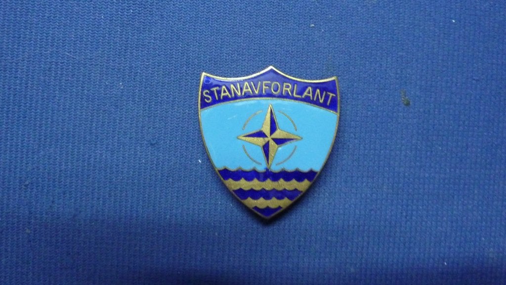 Marine, Stanavforlant, Pin, Borst embleem,, Ophalen of Verzenden, Marine, Nederland, Embleem of Badge