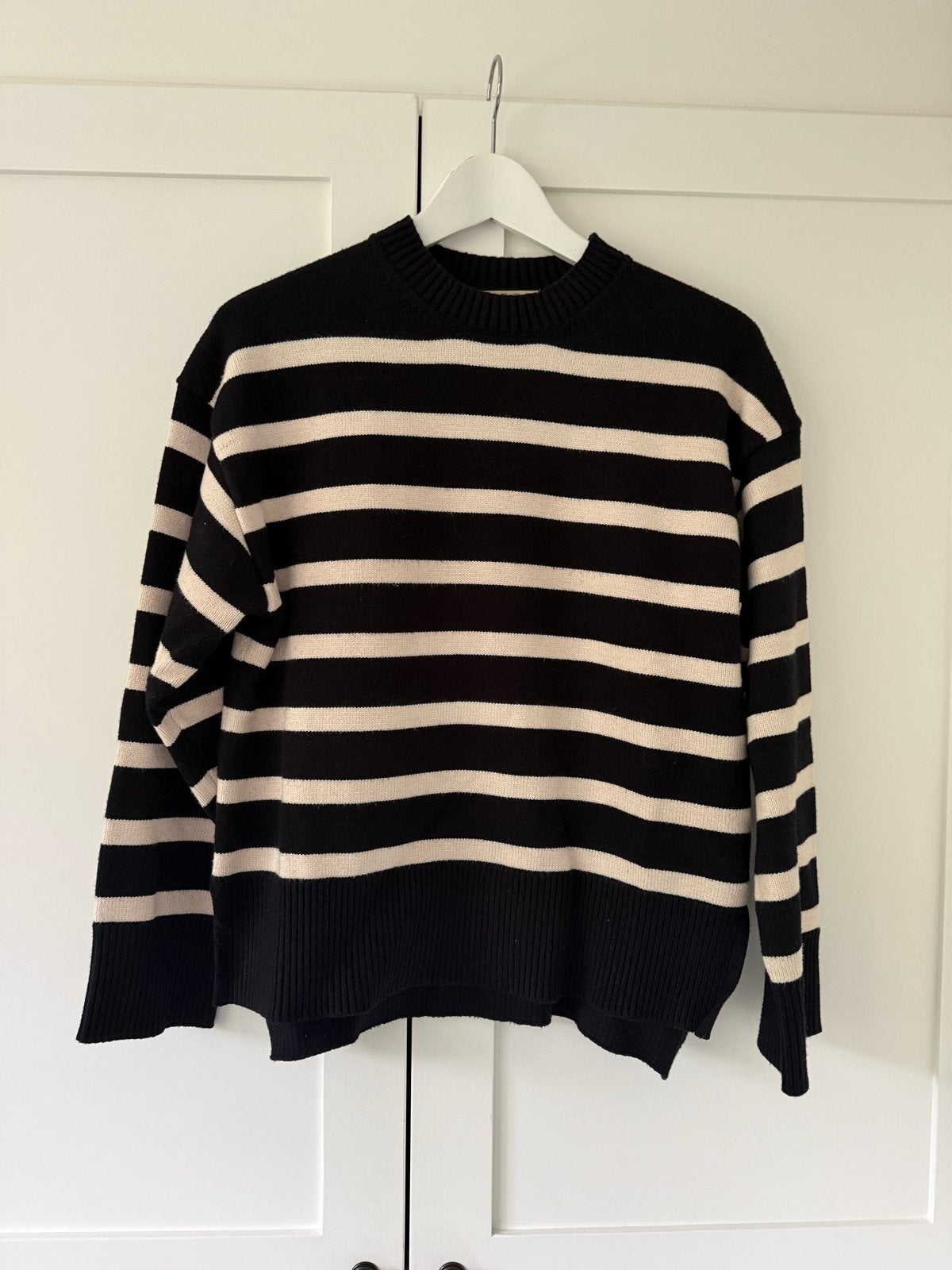 Oysho gestreepte trui zwart/beige maat XS, Ophalen of Verzenden, Zo goed als nieuw, Maat 34 (XS) of kleiner, Zwart