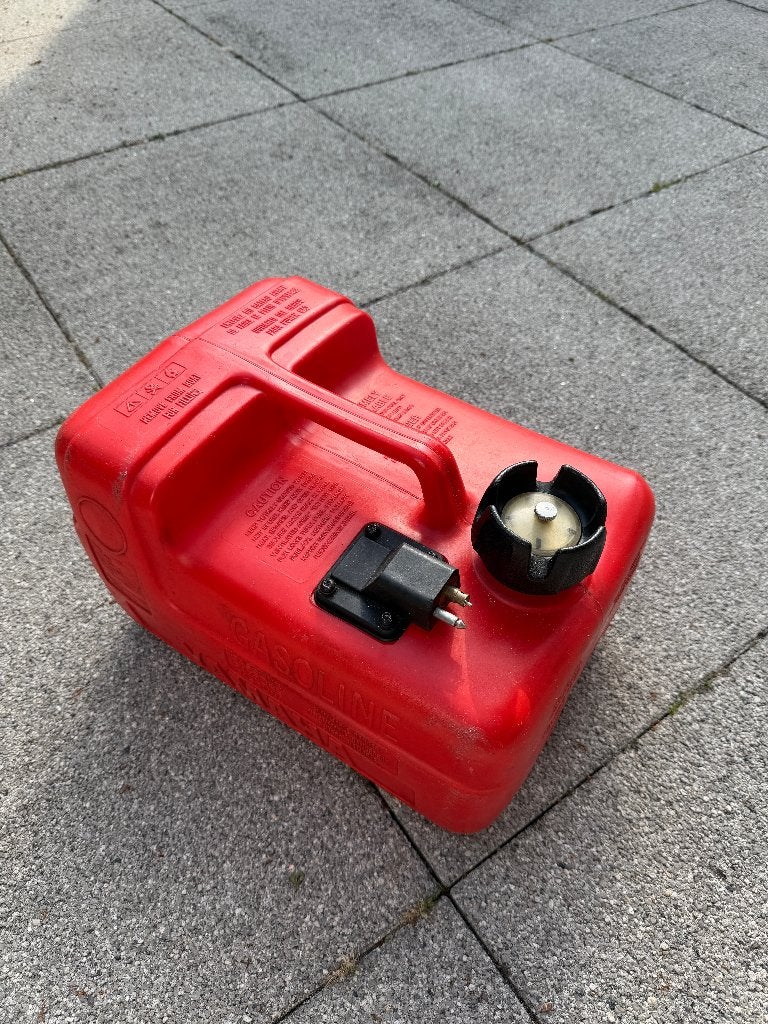 boot benzinetank met yamaha koppeling, Ophalen of Verzenden, Gebruikt, Motor en Techniek, Motorboot
