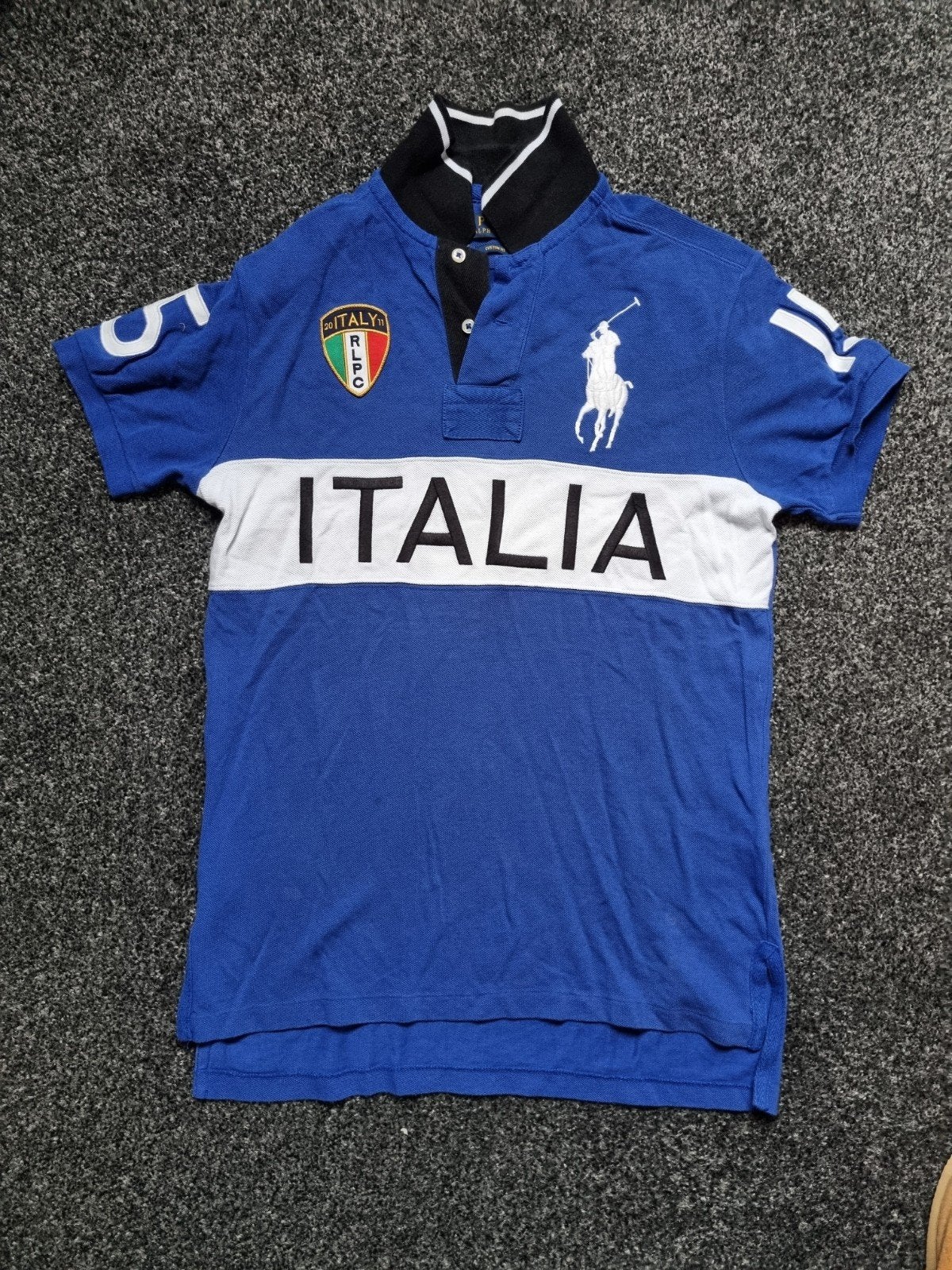 Prachtige blauwe Ralph Lauren polo shirt maat s, Blauw, Ophalen of Verzenden, Maat 46 (S) of kleiner, Polo Ralph Lauren