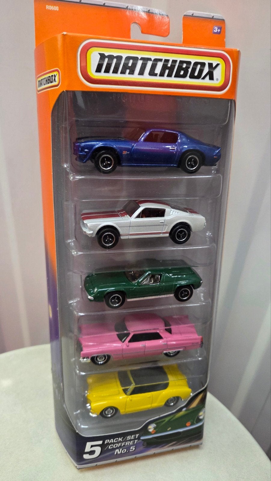 Matchbox 5-pack speelgoedauto's - Nieuw in verpakking, Ophalen of Verzenden, Nieuw, Auto