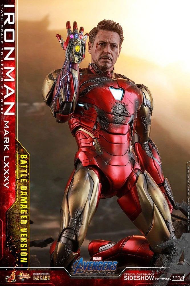 Hot Toys Avengers Endgame Iron Man Mark LXXXV Battle Damaged, West Campus 1 76863 Herxheim (DE), Actiefiguur of Pop, Heo GmbH
