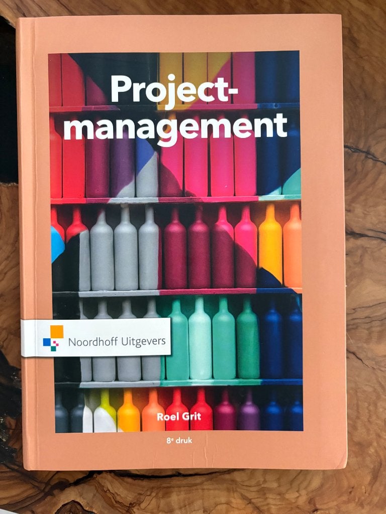 Project management, Boeken, Ophalen, Roel Grit, HBO, Zo goed als nieuw