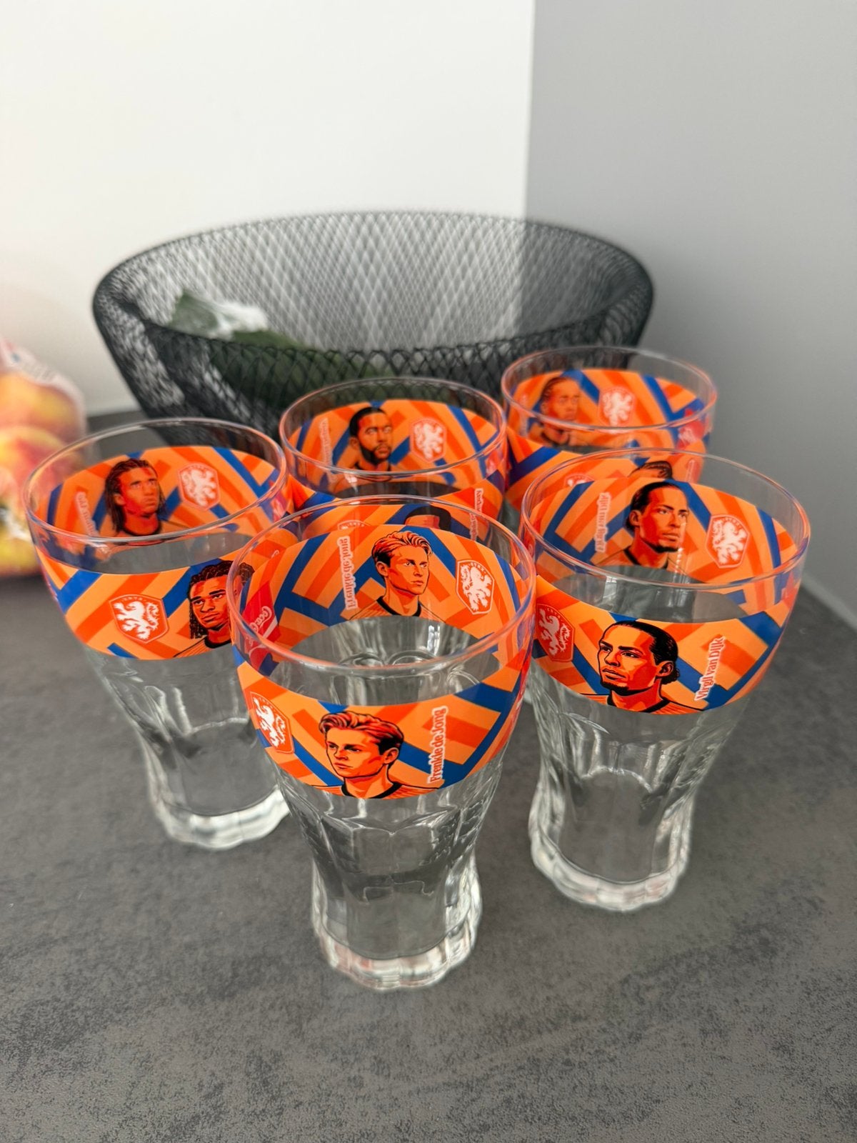 Coca Cola WK glazen, Ophalen, Zo goed als nieuw, Frisdrankglas