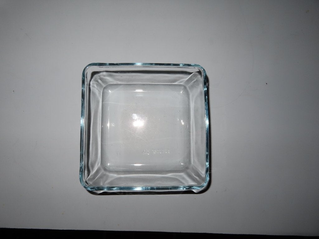 Vierkant glazen schaaltje, 15 x 15 , multifunctioneel, Schaal, Vaatwasserbestendig, Vierkant, Ophalen of Verzenden