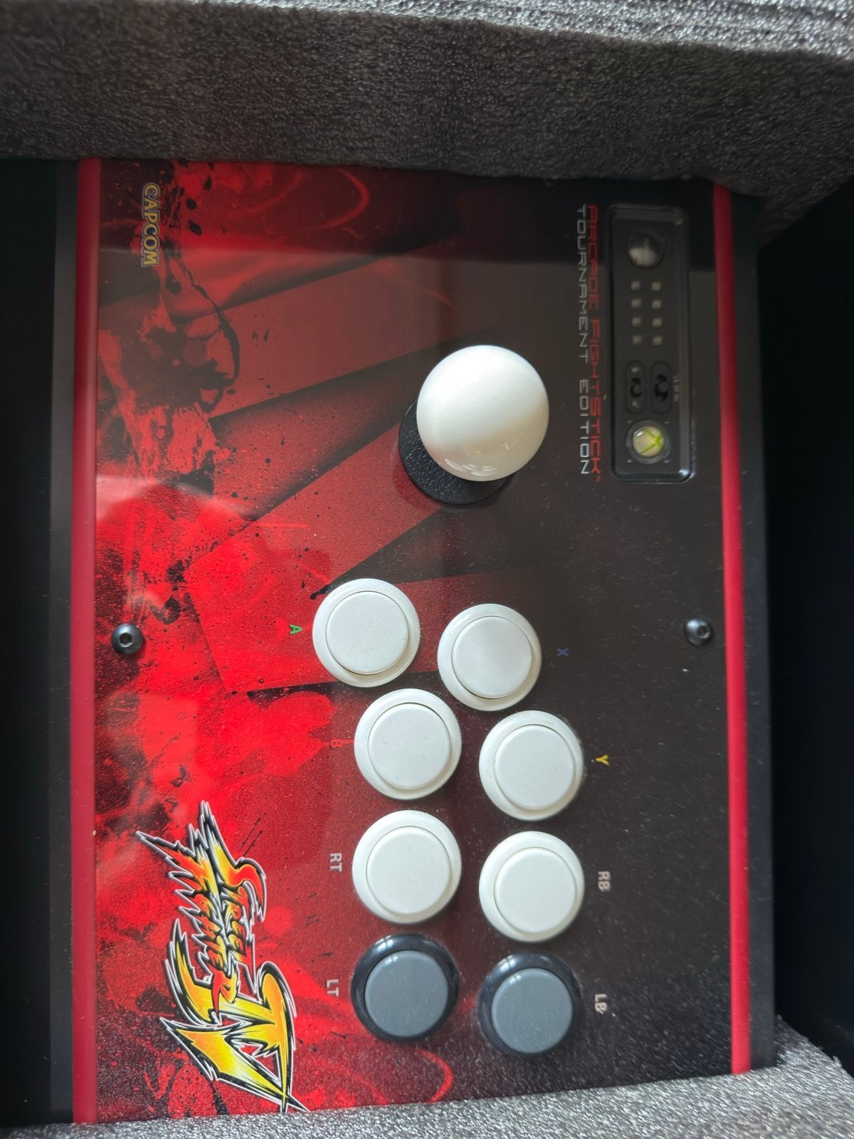 Street Fighter IV Tournament Edition FightStick Xbox 360, Spelcomputers en Games, Xbox, Zo goed als nieuw, Overige typen, Overige merken