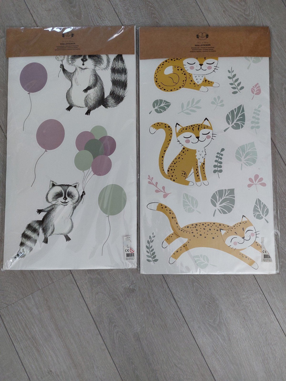 Muurstickers, Ophalen
