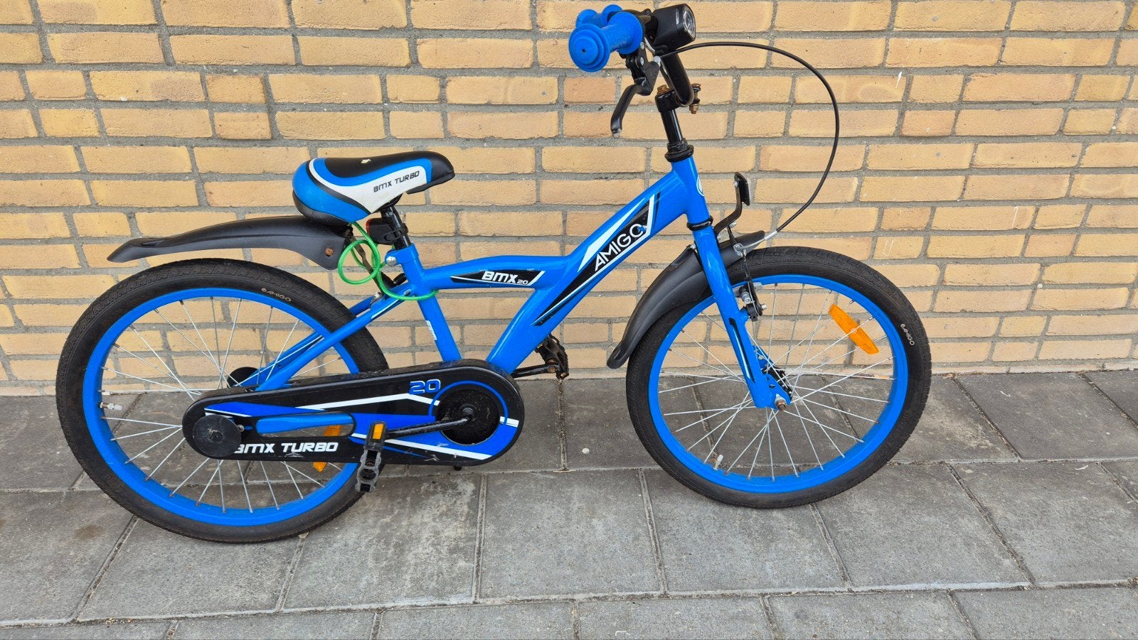 Amigo BMX 20 inch kinderfiets - Blauw, Fietsen en Brommers, Velgrem, Ophalen of Verzenden, Amigo, 16 tot 20 inch