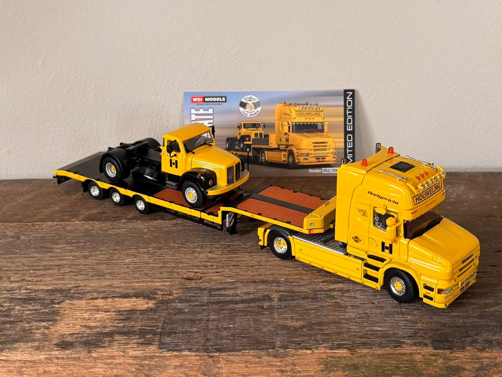 WSI - Scania Torpedo Houweling, Hobby en Vrije tijd, Modelauto's | 1:50, Ophalen of Verzenden, Nieuw, Bus of Vrachtwagen, Wsi