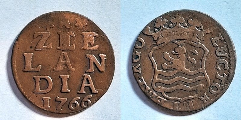 Zeeland duit 1766, Verzenden, Vóór koninkrijk, Overige waardes