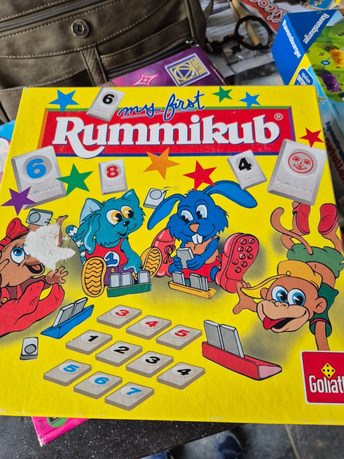 My First Rummikub - Leuk familiespel voor jonge spelers, Ophalen of Verzenden, Zo goed als nieuw, Goliath