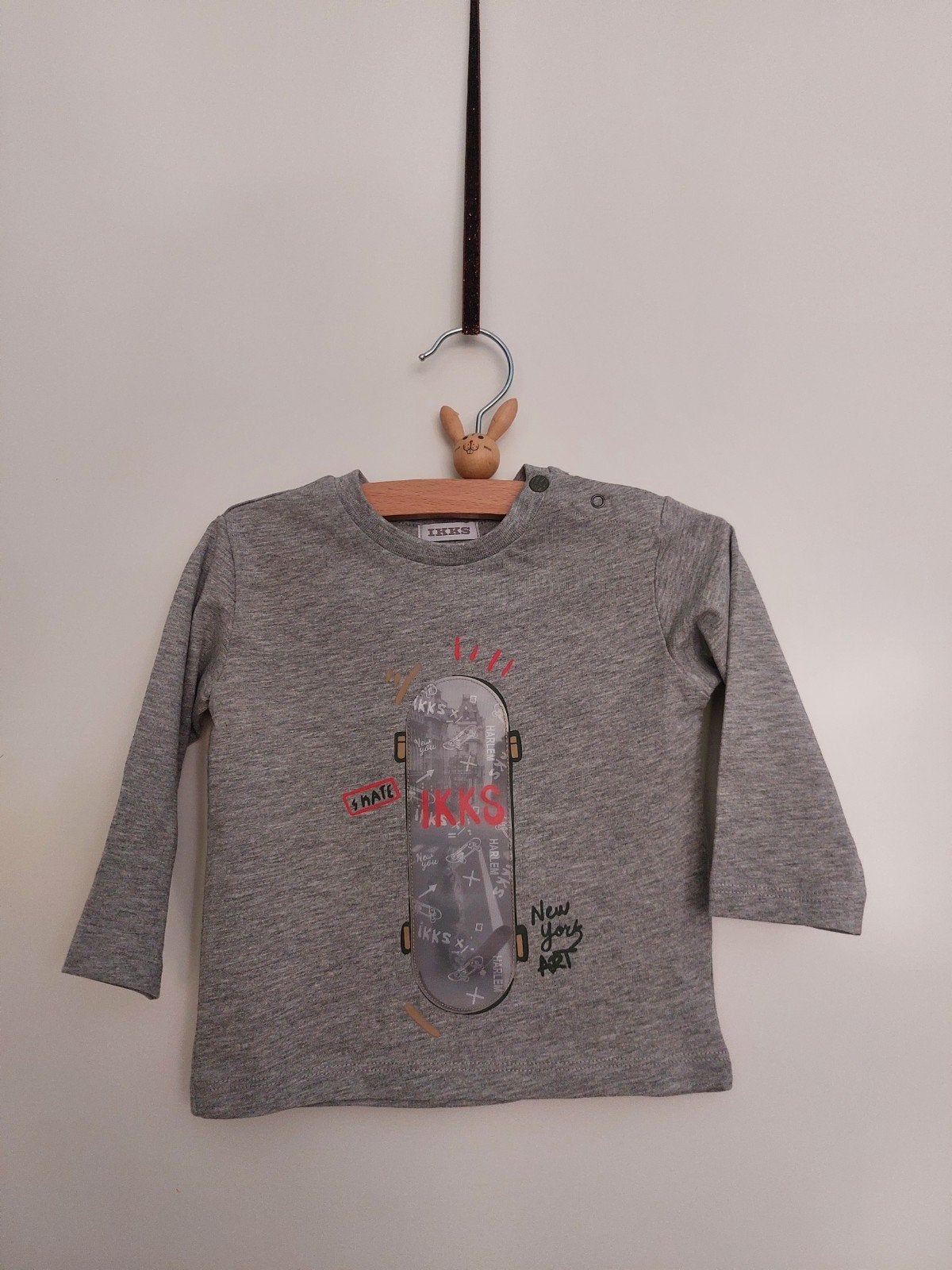 ikks longsleeve maat 68 z.g.a.n., IKKS, Ophalen of Verzenden, Zo goed als nieuw, Jongetje