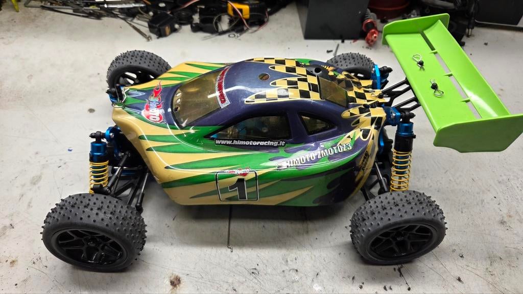 Te koop zogoed als nieuwe hsp, Auto offroad, Ophalen of Verzenden, Zo goed als nieuw, Schaal 1:10