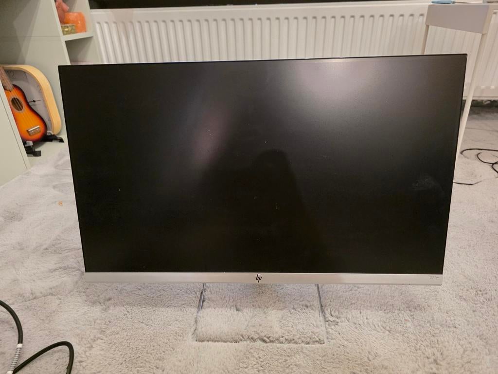 HP 27fw (27") Full HD Monitor (Wit), Ophalen, IPS, Full HD, Zo goed als nieuw