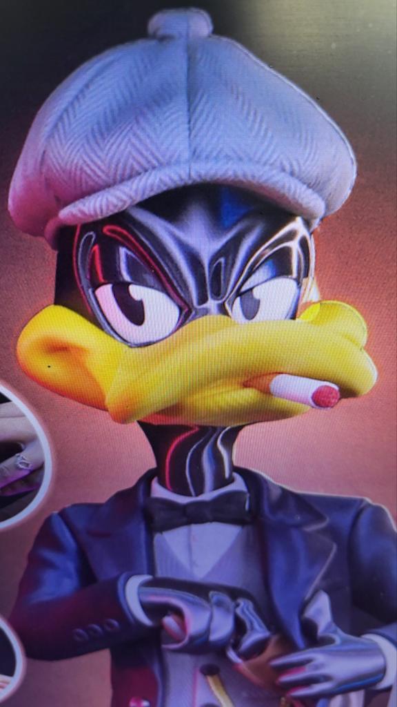 Daffy Duck Peaky Blinders Figuur - Multi Parts, Ophalen of Verzenden, Nieuw