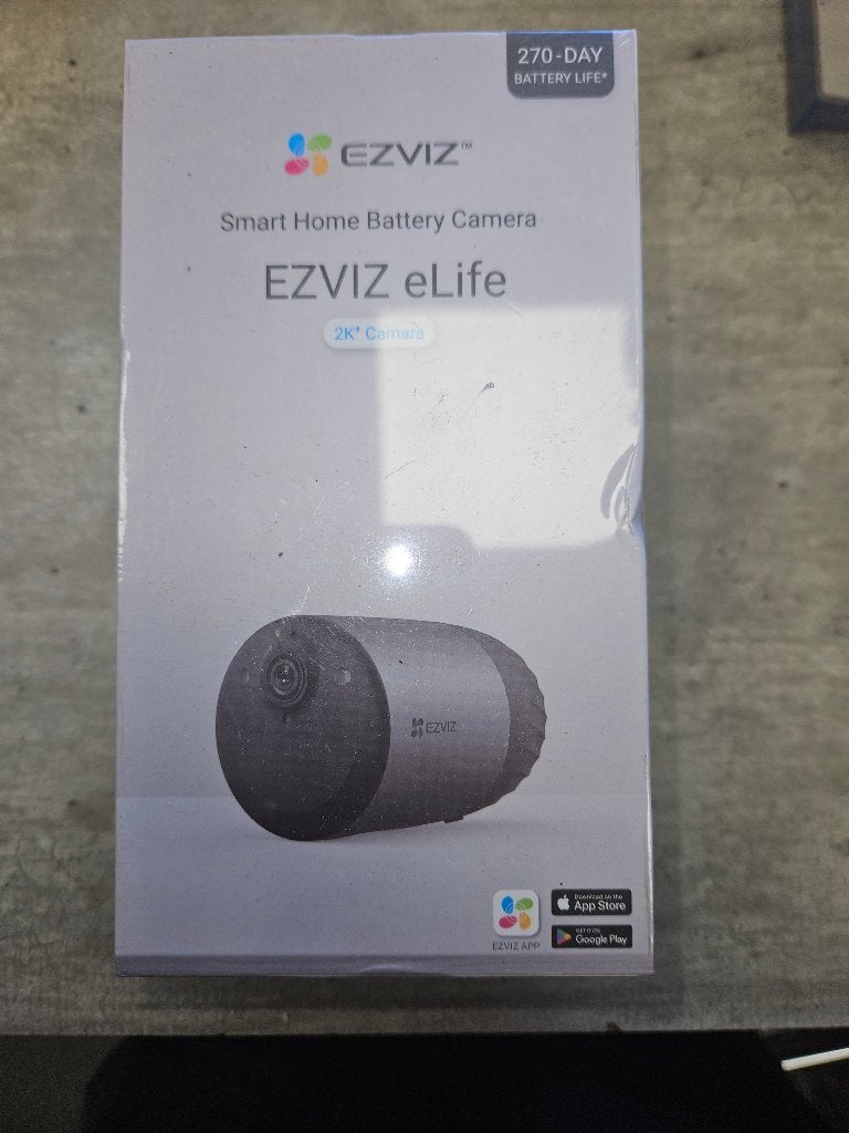 1 nieuwe ezviz 2k smart home battery camera, Ophalen of Verzenden, Bewegingsdetectiesensor, Nieuw, Draadloos