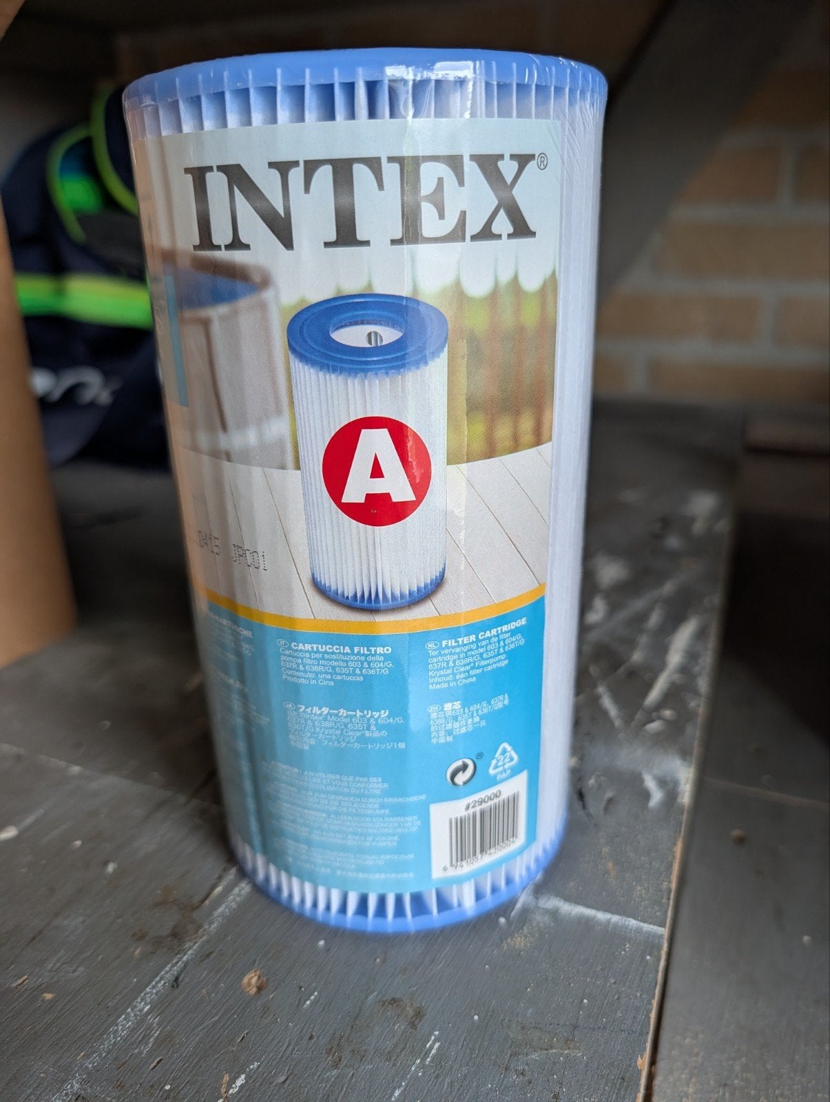 Intex Filter Cartridge Type A (4 stuks), Ophalen of Verzenden, Nieuw, Filter