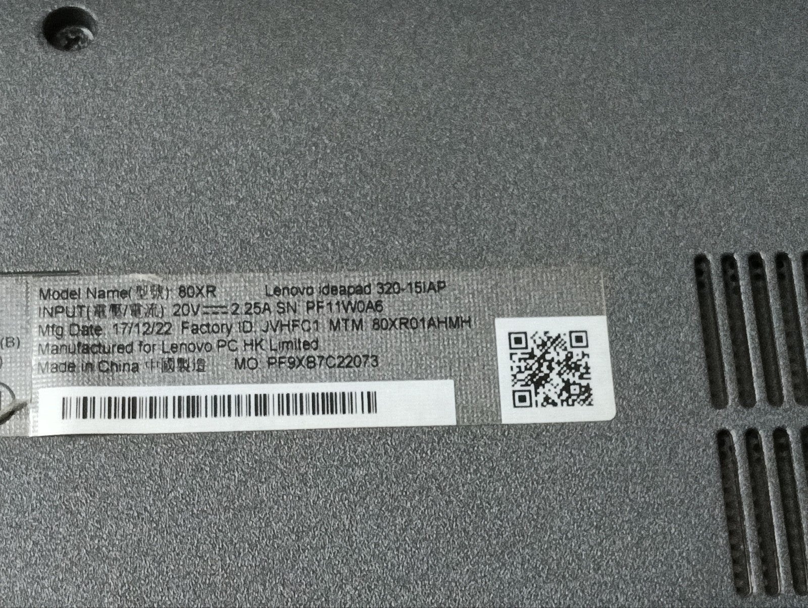 Lenovo Ideapad 320 Laptop - Goede staat, Computers en Software, HDD, 8 GB, Ophalen of Verzenden, Zo goed als nieuw