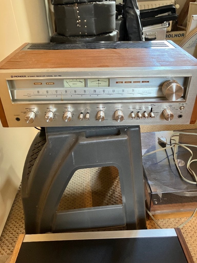 Pioneer SX-750 Receiver - Krachtige Vintage Stereo, Audio, Tv en Foto, Versterkers en Receivers, Ophalen, Gebruikt, Minder dan 60 watt
