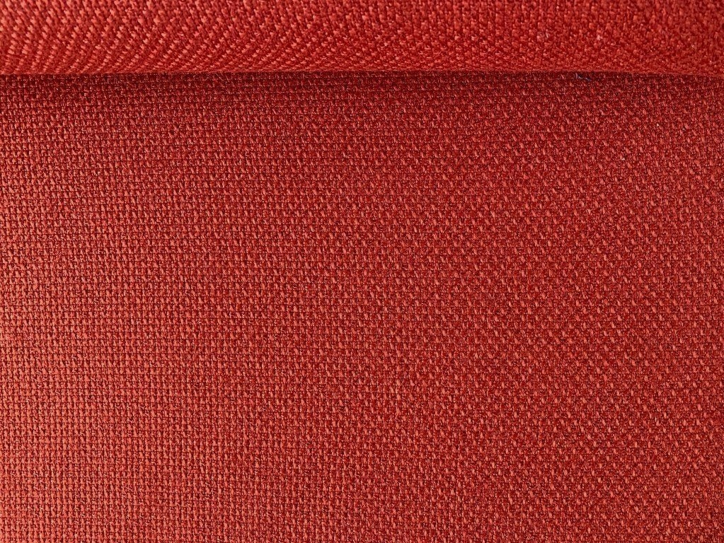 De Ploeg Carat 04/17; burnt orange; 2,65 meter meubelstof, Wol, 120 cm of meer, Oranje, Ophalen of Verzenden