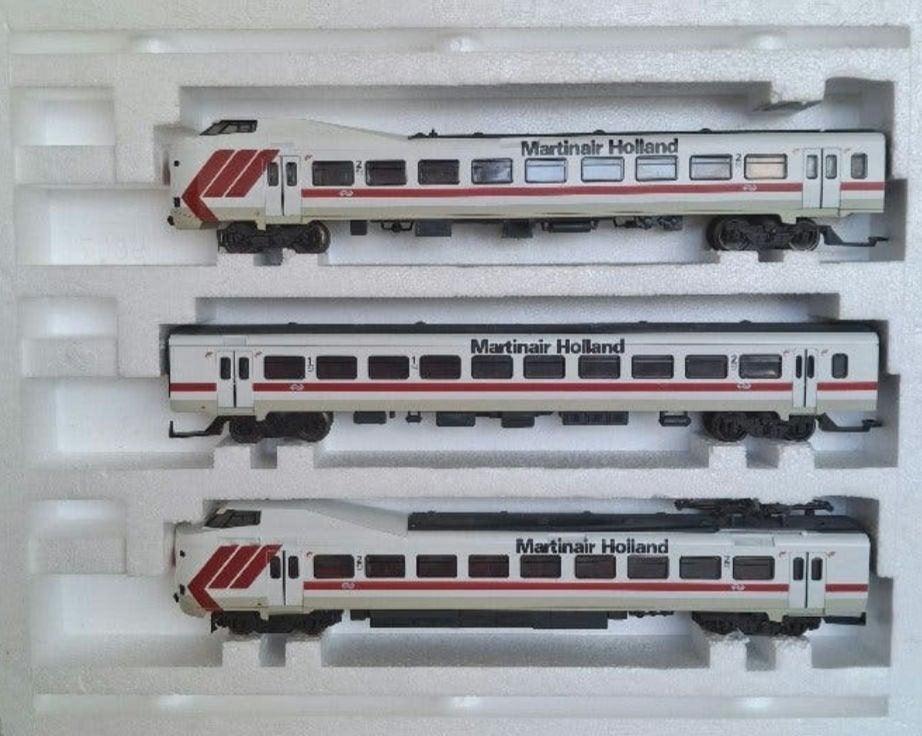 NS Koploper Martinair Holland - h0 - lima - ovp, Hobby en Vrije tijd, Treinset, Gelijkstroom, Ophalen of Verzenden, Lima