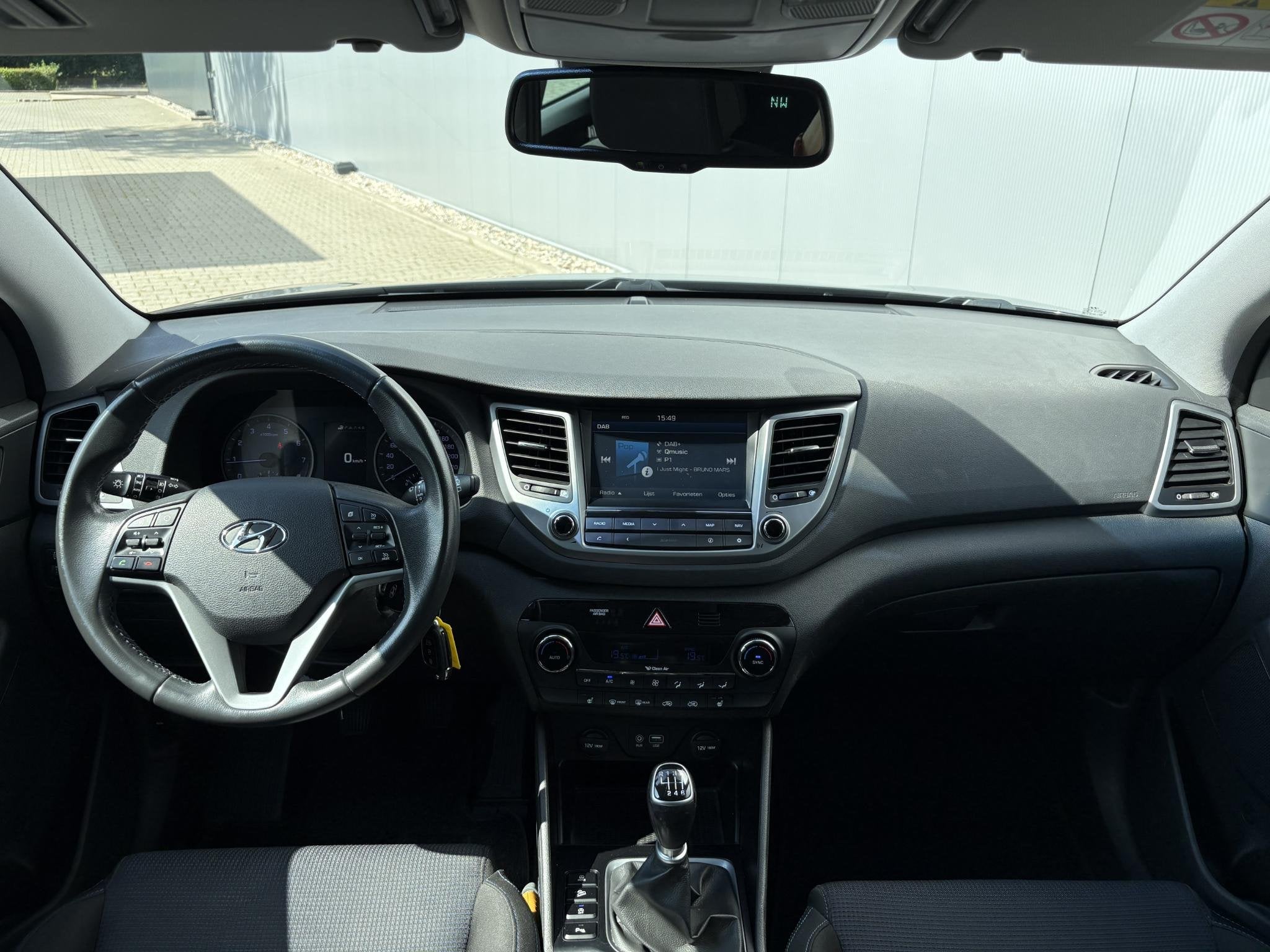 Hyundai Tucson 1.6 GDi Comfort / 1e Eigenaar / Navigatie / T, Auto's, Hyundai, Voorwielaandrijving, Stof, Gebruikt, 4 cilinders