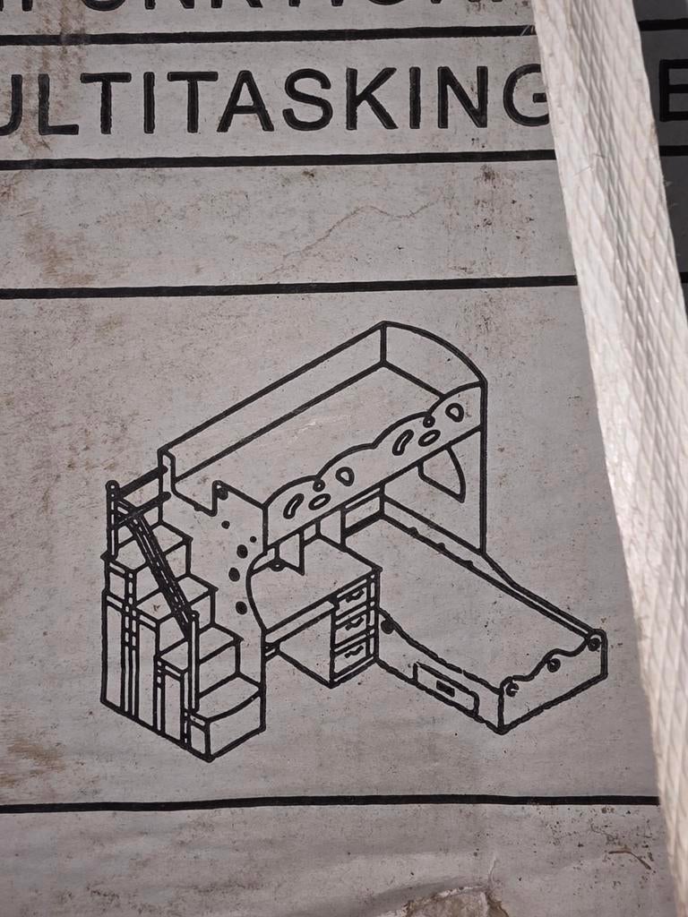 Nieuw stapelbed (Multifunctioneel) - Doos licht beschadigd, Ophalen of Verzenden, Nieuw, Stapelbed