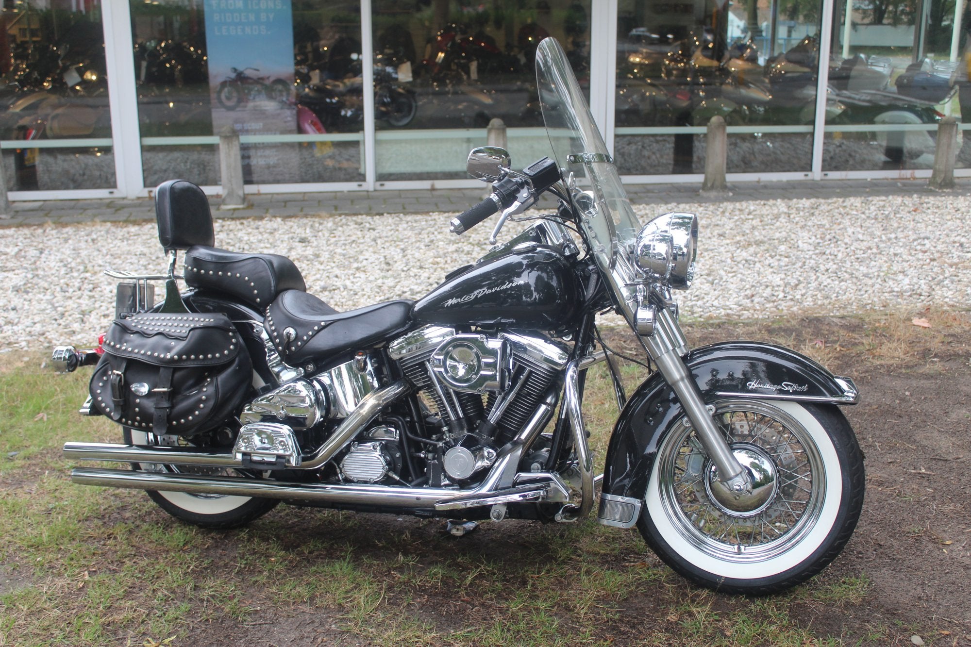 Harley-Davidson Heritage Softail FLST-C Heritage Evo, 1340 cc, Chopper, Meer dan 35 kW, Handgeschakeld