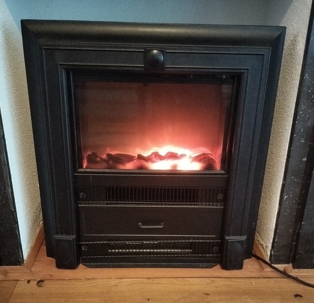 Compacte Elektrische Sfeerhaard - Classic Fire AJ50 (1800W), Ophalen, Zo goed als nieuw, Vrijstaande haard, Elektrische haard