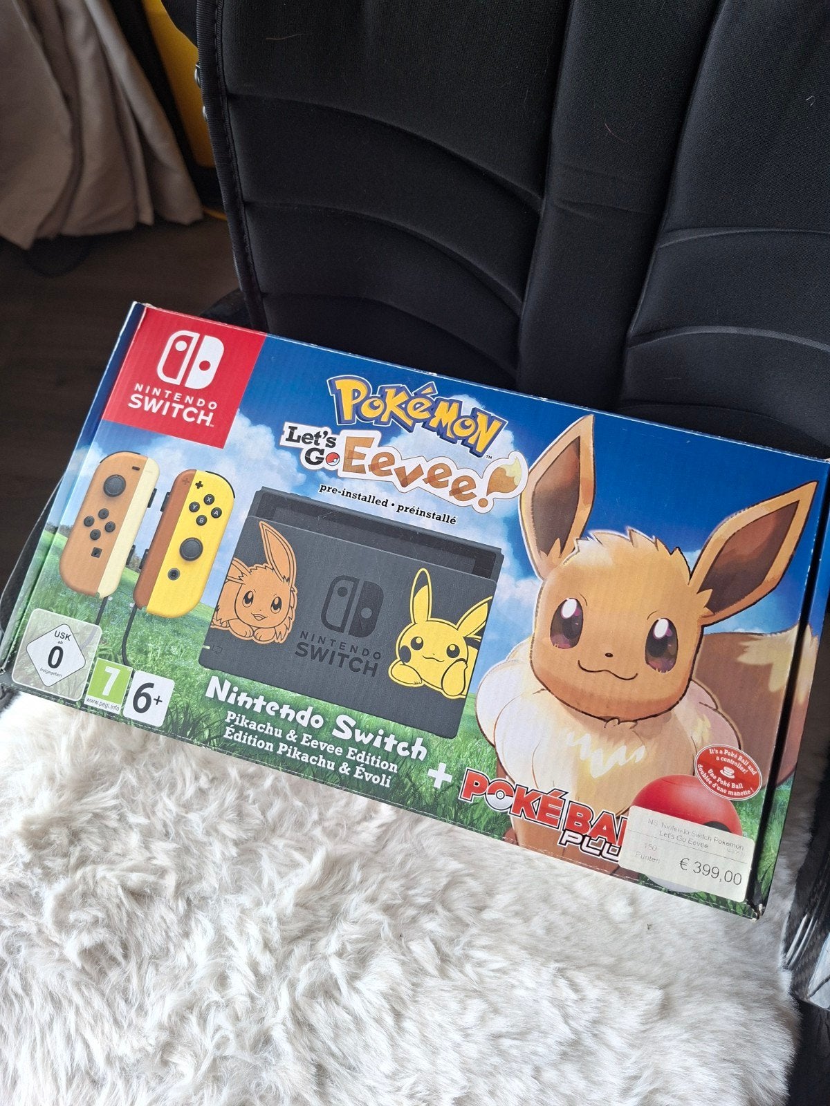 Switch - Pokémon: Let’s Go, Eevee!, Met games, Ophalen of Verzenden, Zo goed als nieuw, Switch Original
