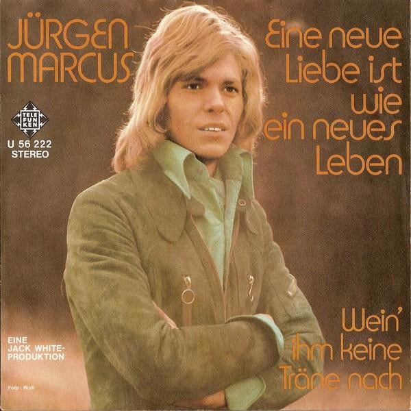 Jurgen Marcus - Eine Neue Liebe Ist Wie Ein ... (Single), Fotohoes, Ophalen of Verzenden, Gebruikt, Pop