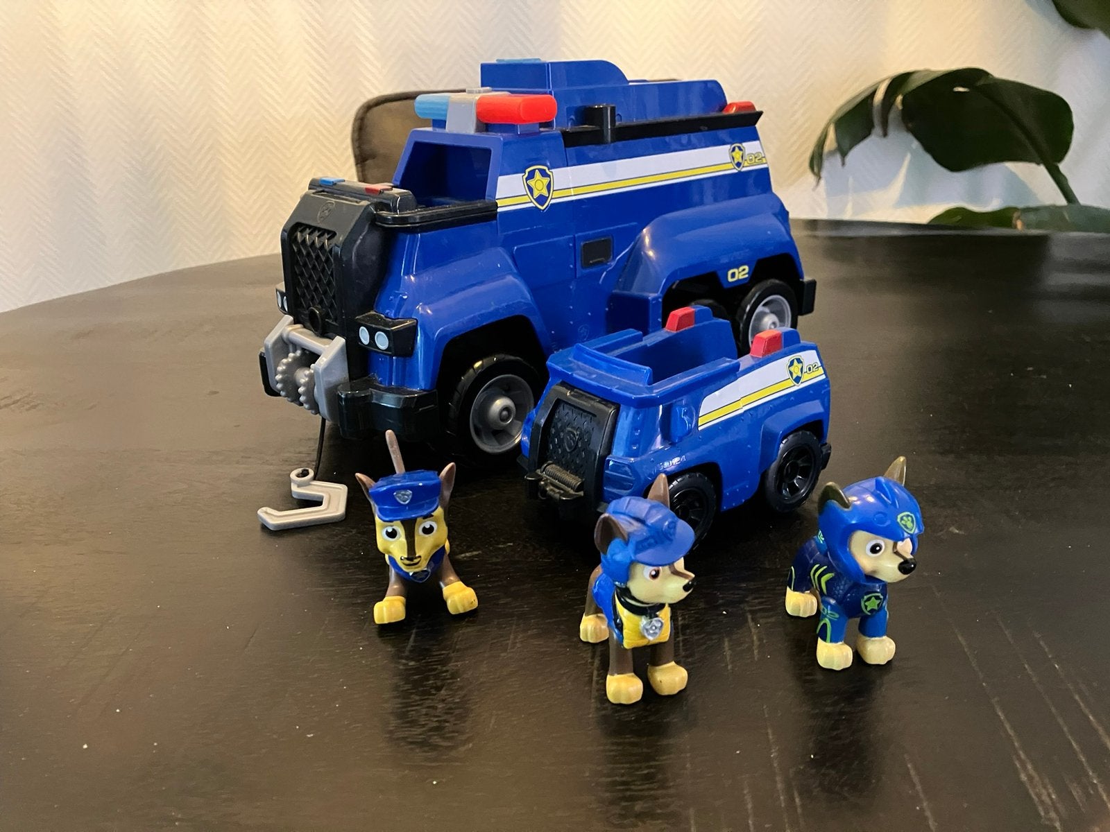 Paw Patrol voertuigen Chase, Kinderen en Baby's, Speelgoed | Actiefiguren, Ophalen of Verzenden, Zo goed als nieuw