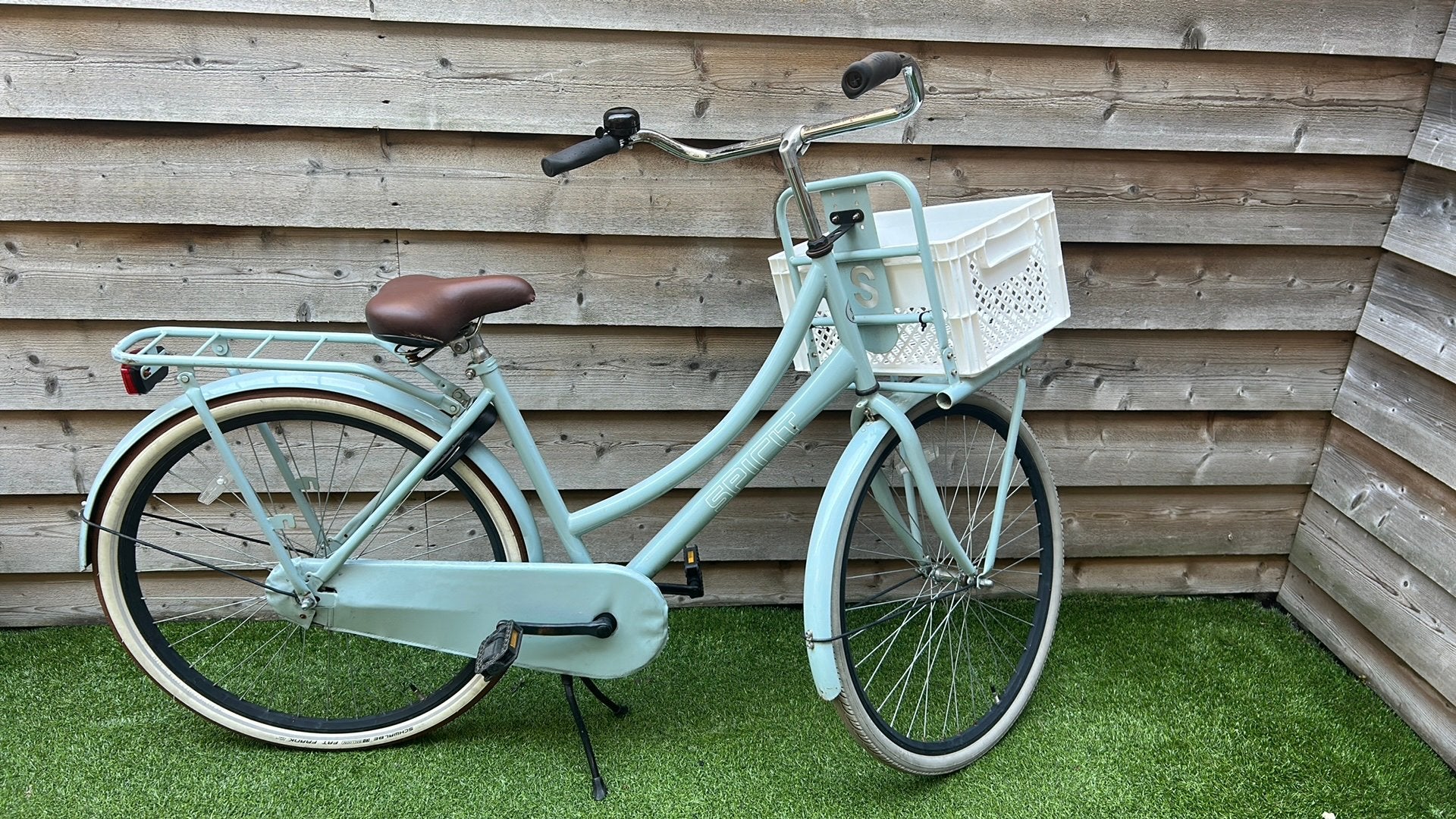 Meisjes fiets 28 inch spirit licht blauw, Ophalen of Verzenden, Gebruikt